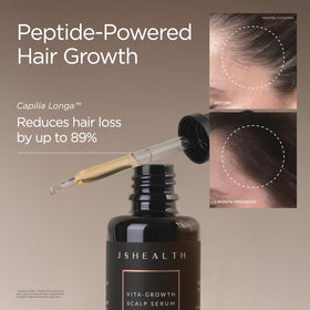 JSHealth dropper dispensing serum highlighting precise application
