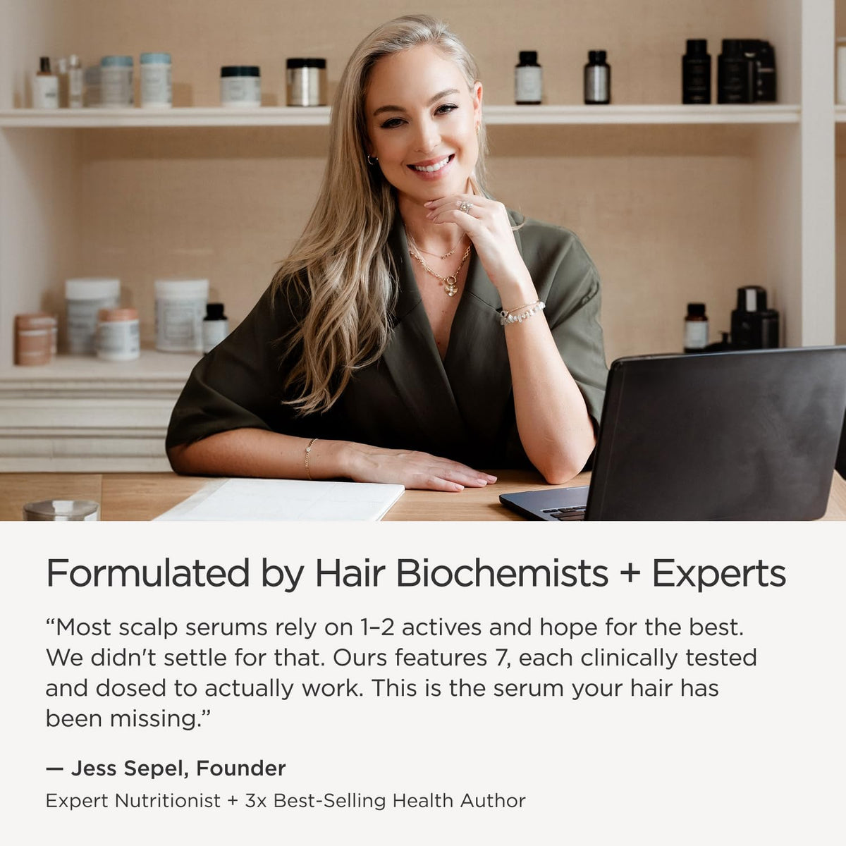 JSHealth label close-up with Capixyl Capilia Longa Baicapil highlights