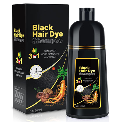 JUANCHI front packaging showing 500ml bottle and black color benefit