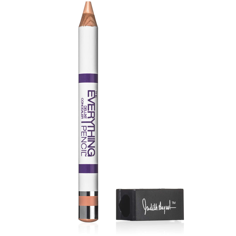 Judith August pencil front packaging showing product and shade Pure Beige benefit precise coverage