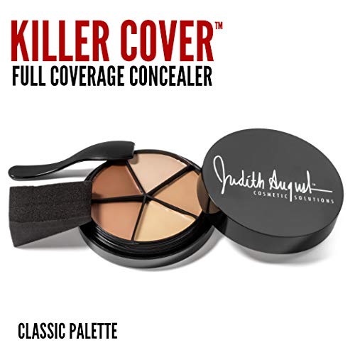 Judith August open color wheel revealing five blendable shades for precise matching