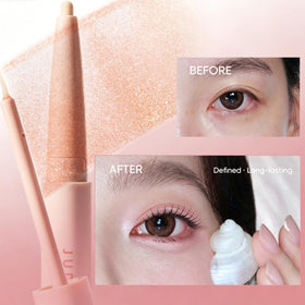 JUDYDOLL clear top coat applicator detail for long-lasting set and seal
