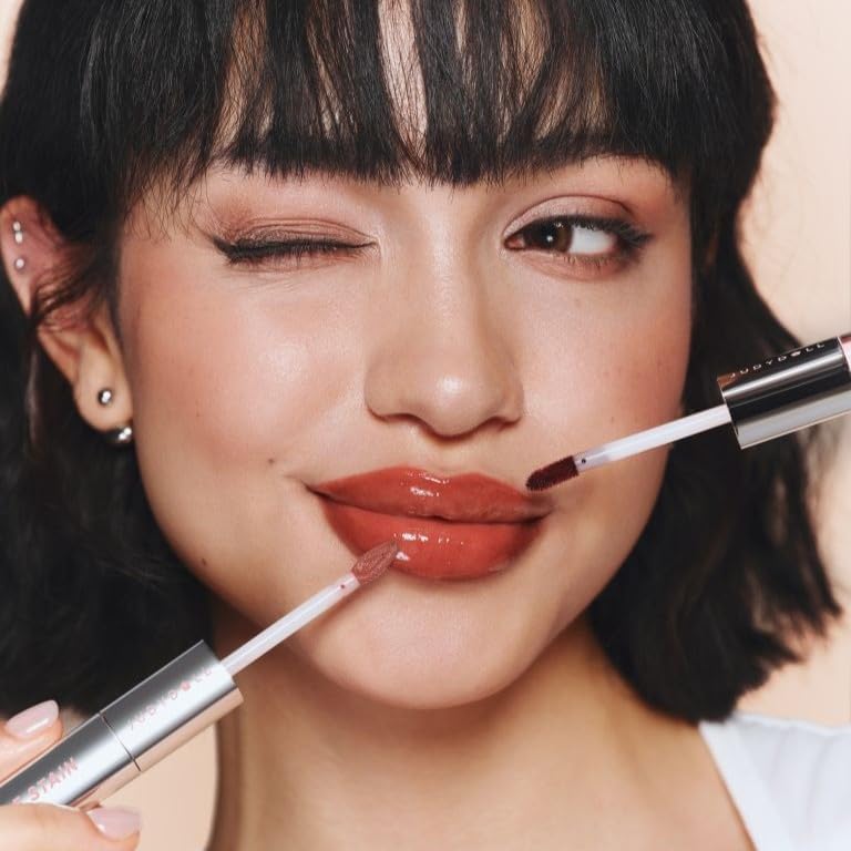 JUDYDOLL application step showing peel-off action, ensures long-lasting wear