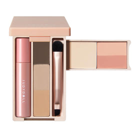 JUDYDOLL compact front packaging showing sleek travel-ready design and convenience