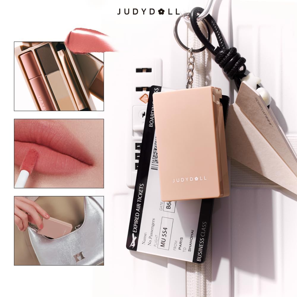 JUDYDOLL cream lip tint detail highlighting creamy finish for buildable color