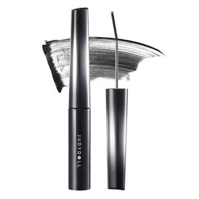 JUDYDOLL front packaging showing shade #01 Black and benefits
