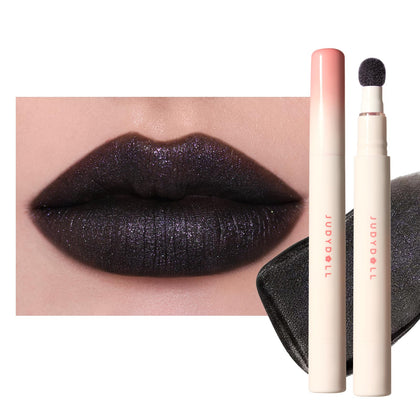 JUDYDOLL front packaging of G205 Black Galaxy showcasing bold matte shade