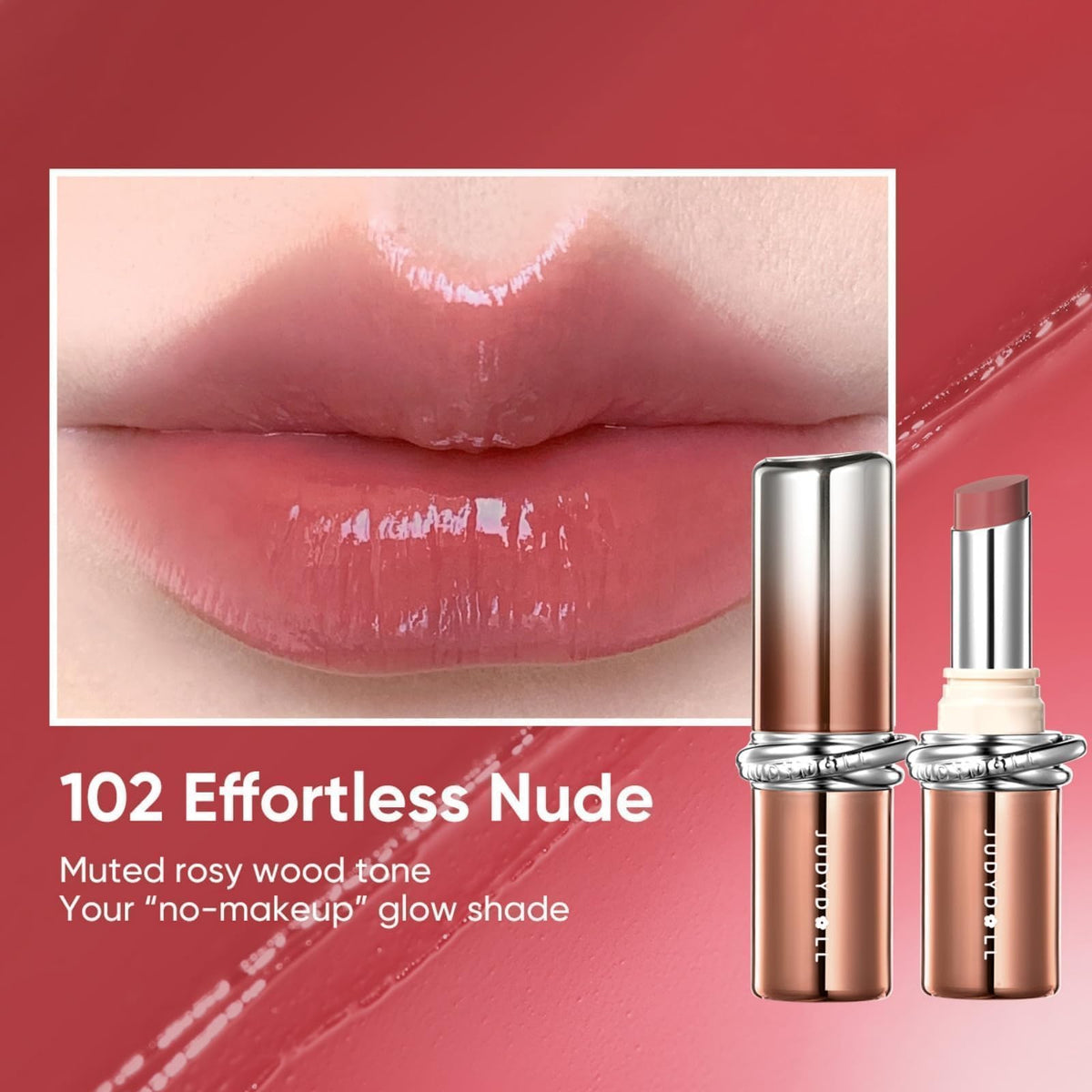 JUDYDOLL bullet close-up highlighting creamy texture and smooth glide