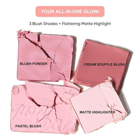 JUDYDOLL palette on dressing table styled for everyday beauty routine
