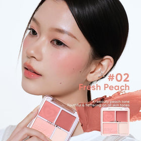 JUDYDOLL top view highlighting blush contour highlighter and balm benefits
