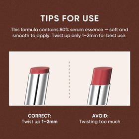 JUDYDOLL lipstick in a handbag lifestyle shot showing travel-friendly, everyday use