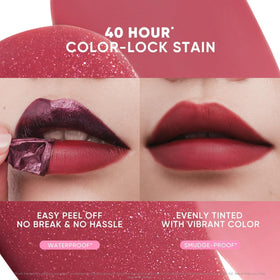 JUDYDOLL product next to common makeup items showing portable size benefit