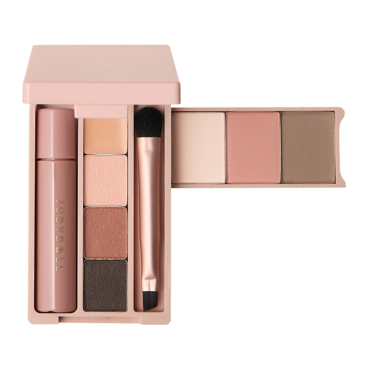JUDYDOLL front packaging showing compact travel-ready kit and clarity