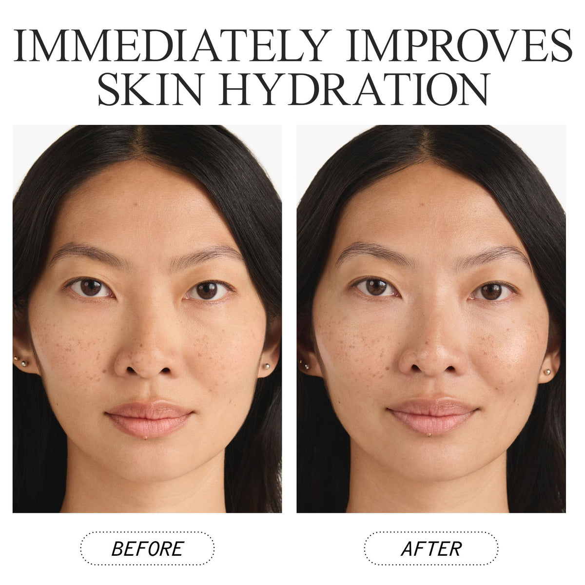 Juice Beauty application on hand showing lightweight absorbency
