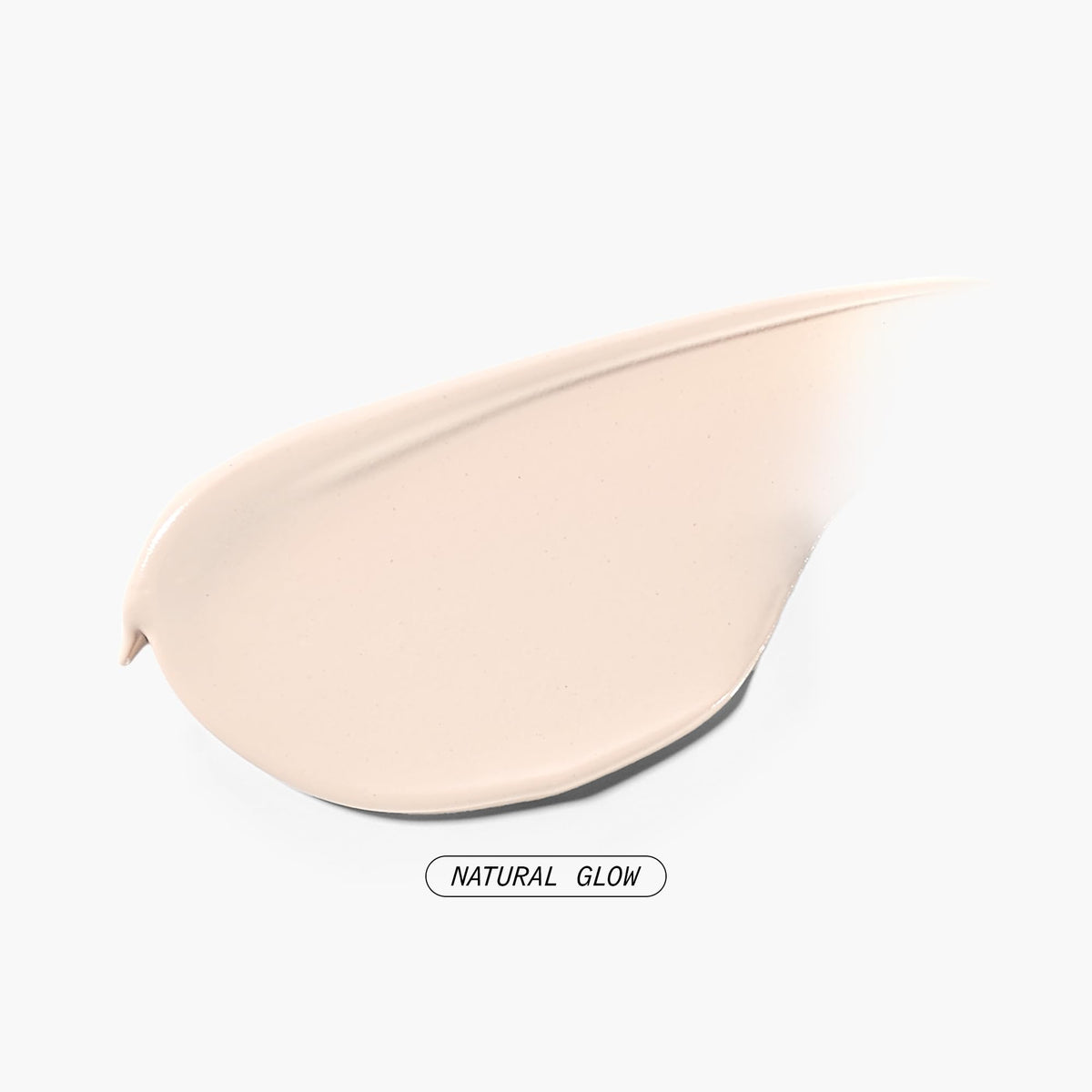 Juice Beauty cream texture swatch highlighting buildable dewy coverage benefit
