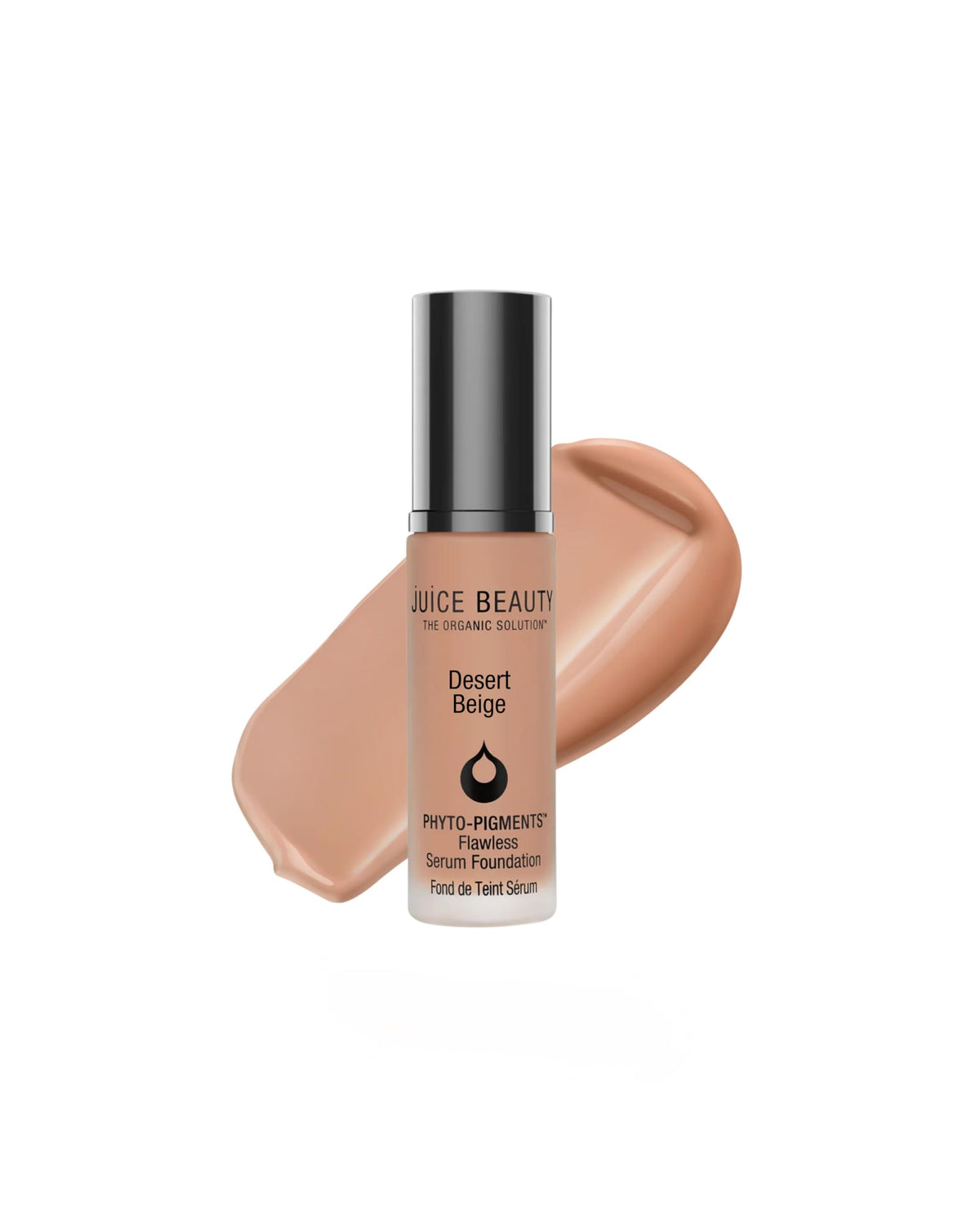 Juice Beauty Desert Beige front packaging showing label and shade benefit