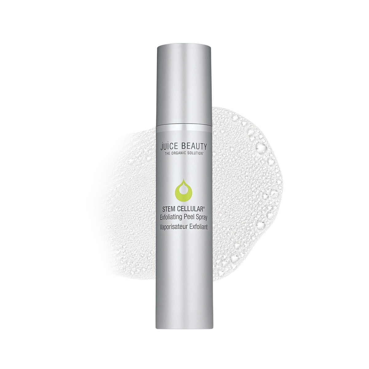 Juice Beauty front bottle showing sleek packaging and instant resurfacing benefit