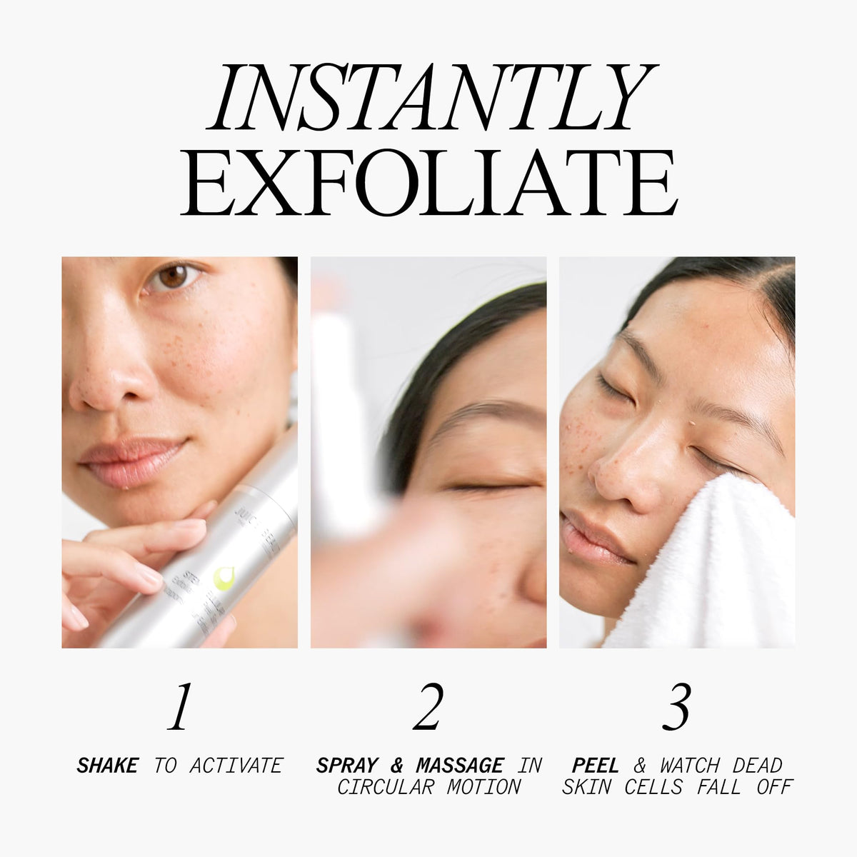 Juice Beauty label close-up showing key ingredients and transparent formulation benefit