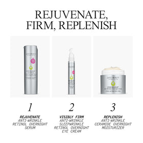Juice Beauty serum on bathroom vanity signaling clean-beauty routine benefit