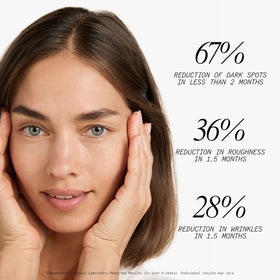 Juice Beauty applying serum at night for smoother hydrated skin