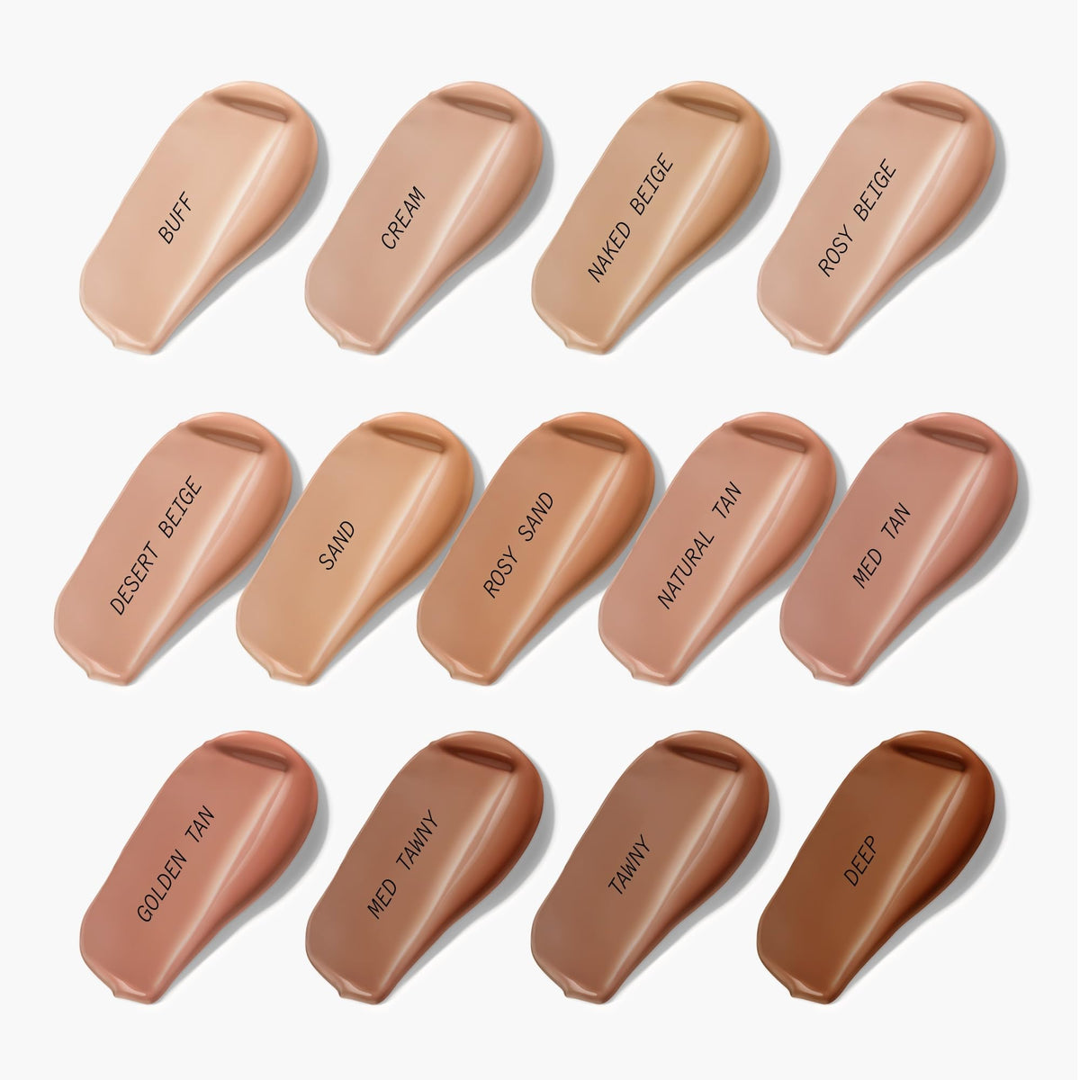 Juice Beauty shade 11 Rosy Beige next to makeup brush for styling convenience