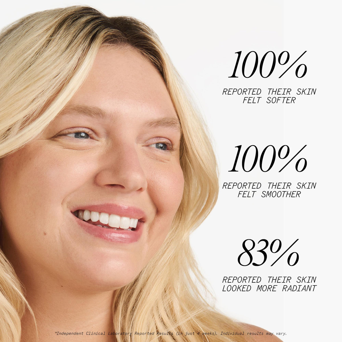 Juice Beauty texture of dispensed liquid highlighting gentle exfoliation benefit
