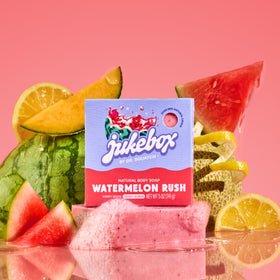JUKEBOX bar in shower setting showing daily-use suitability