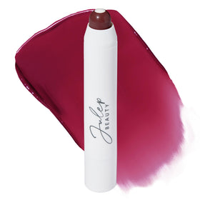 Julep front view tube showing Black Cherry shade and glossy finish benefit