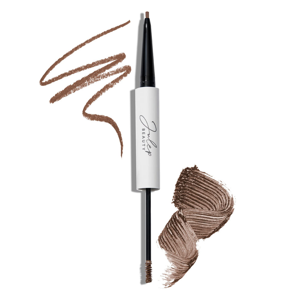 Julep front packaging showing dual-ended brow tool and benefits