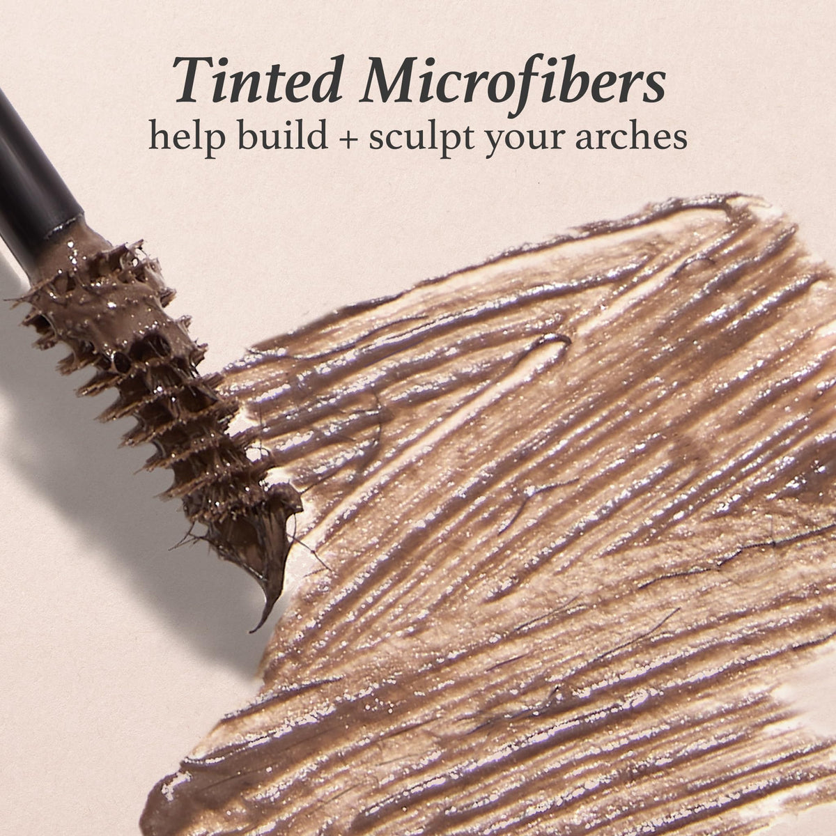Julep tinted gel wand with brush demonstrating smooth application and hold