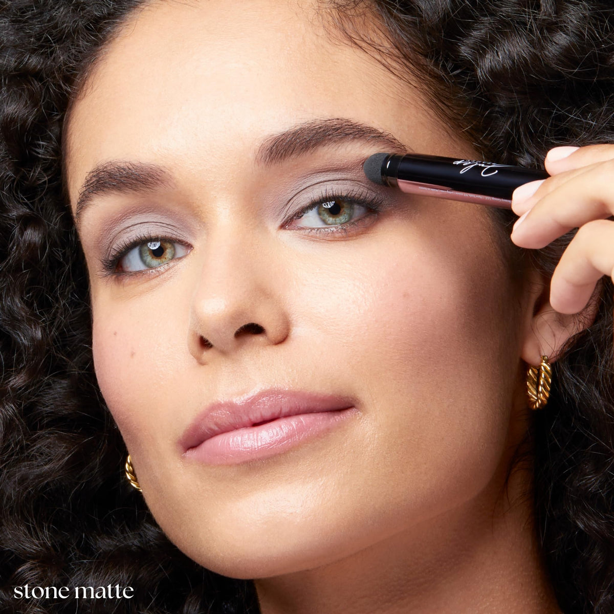 Julep close-up of stone matte texture highlighting dense pigment and crease-resistant finish