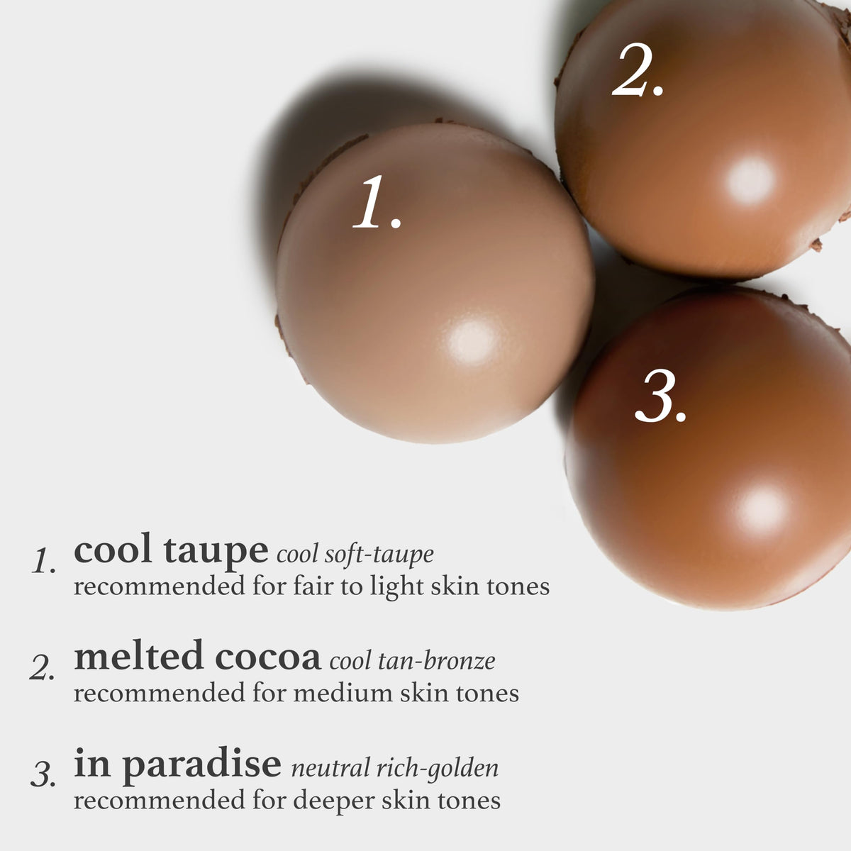 Julep label close-up with Cool Taupe shade name and product details