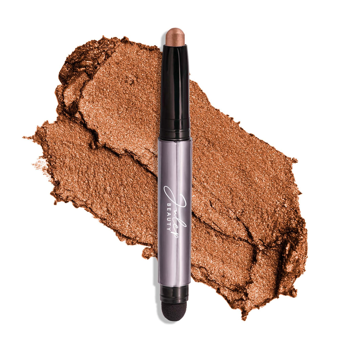 Julep front packaging showing copper shimmer stick for quick application