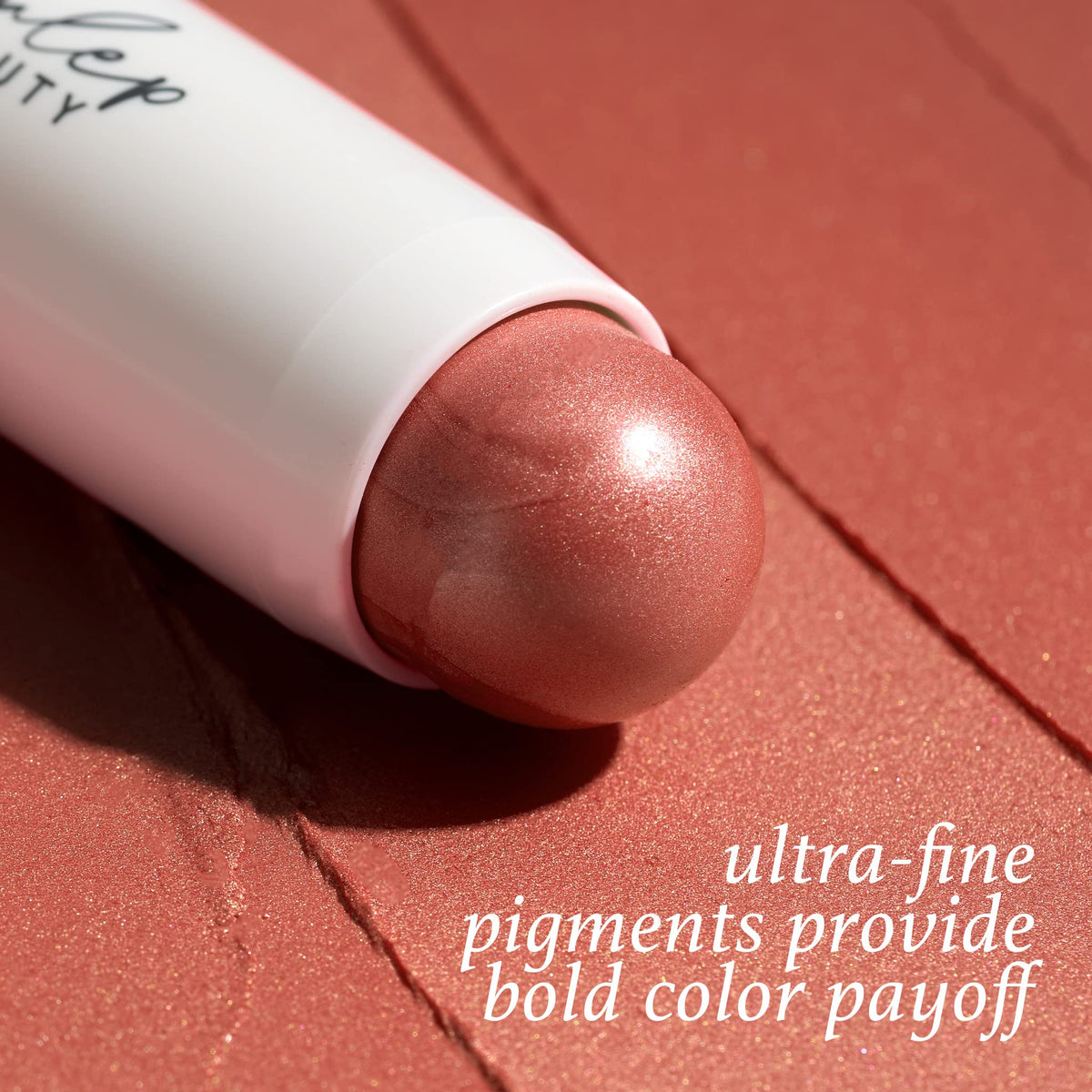 Julep arm swatch of Desert Rose showing buildable pigment benefit