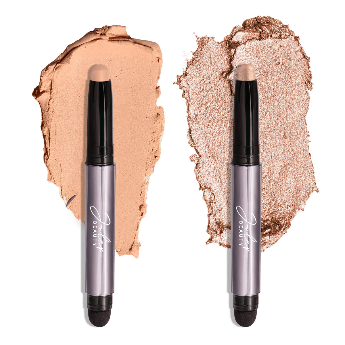 Julep duo front packaging showing both sticks and compact travel convenience