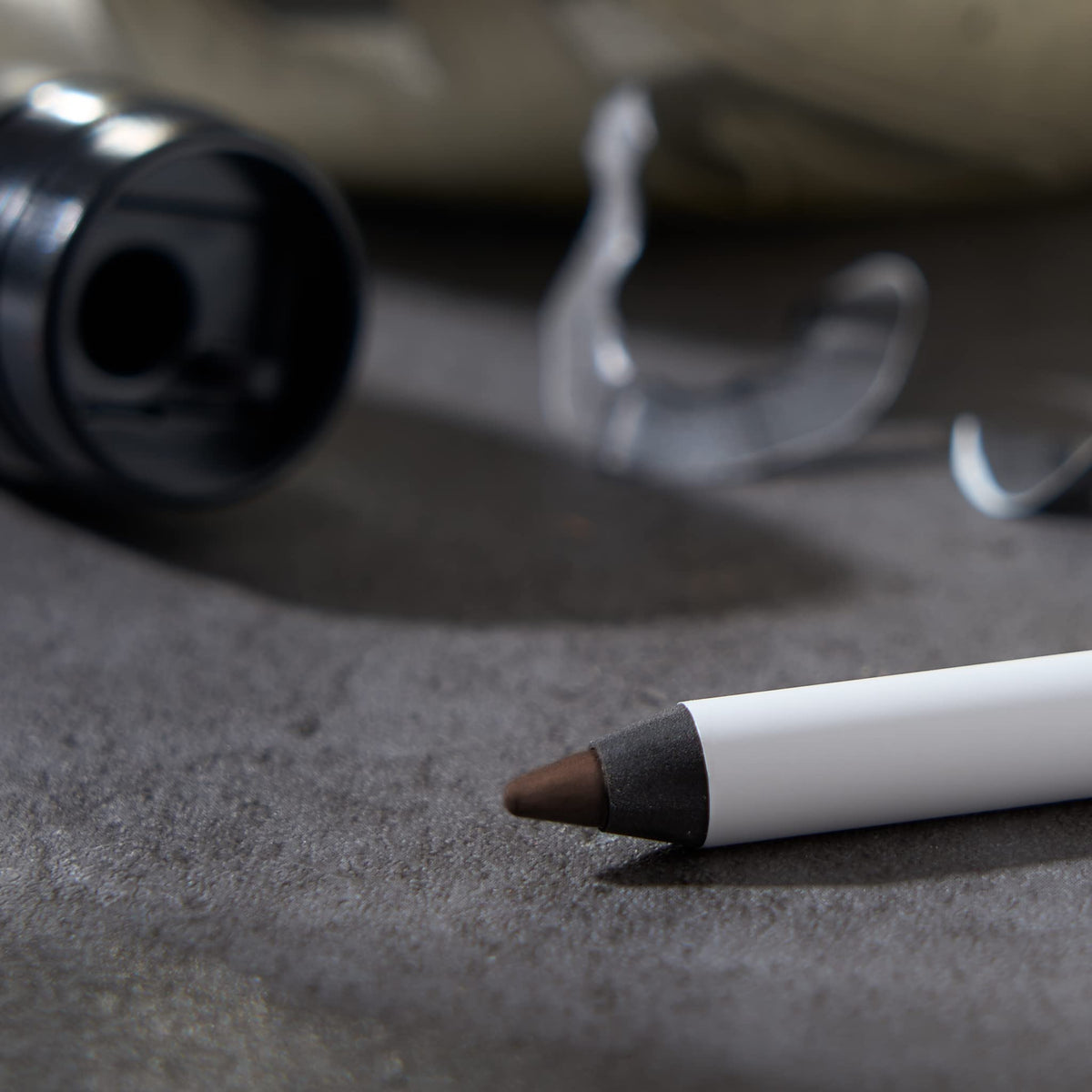 Julep eyeliner tip close-up showing creamy texture and precise point for smooth, tug-free application
