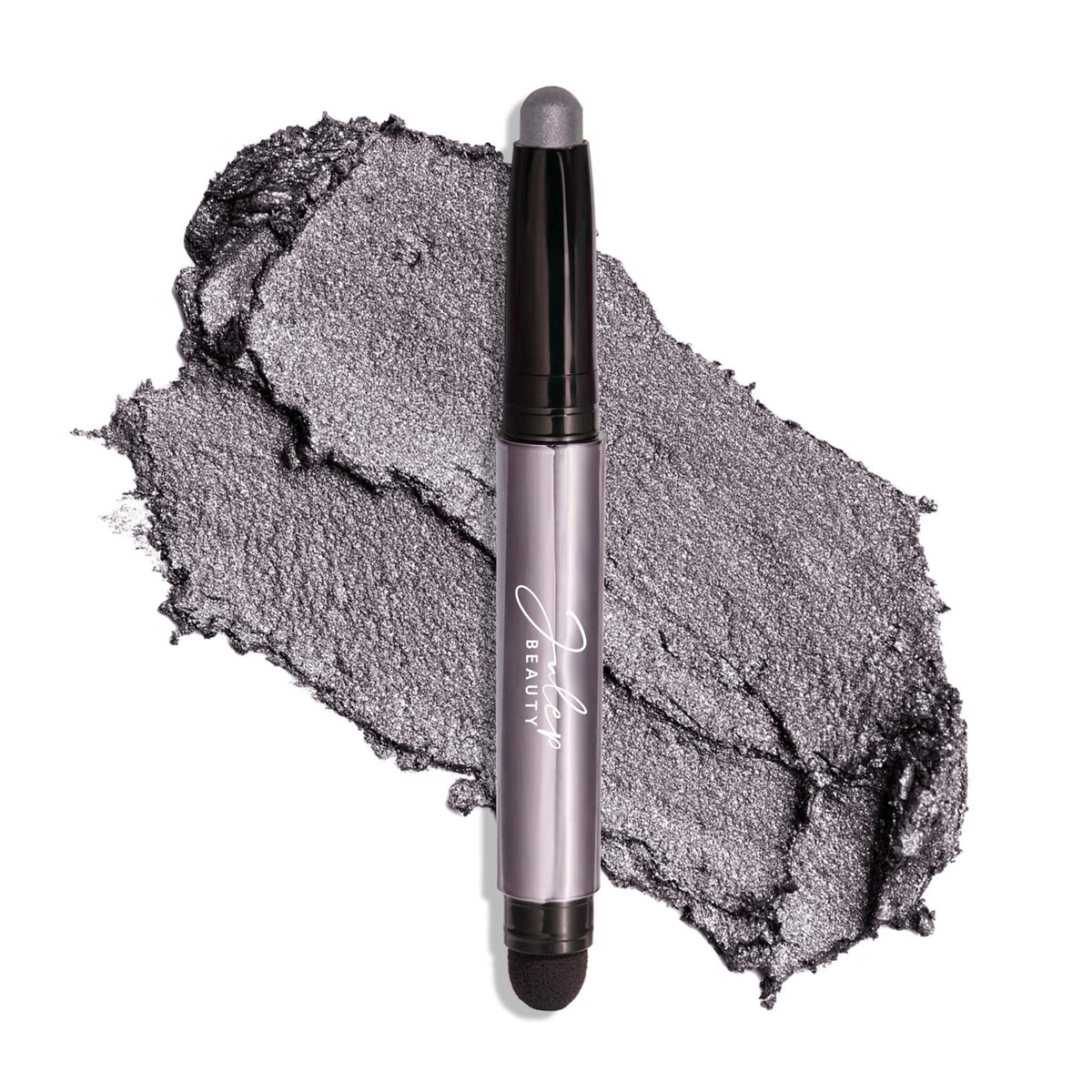 Julep front packaging showing Smoky Grey shimmer and quick application