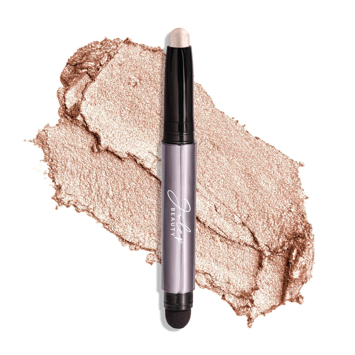 julep front stick showing Pearl Shimmer pigment and easy application