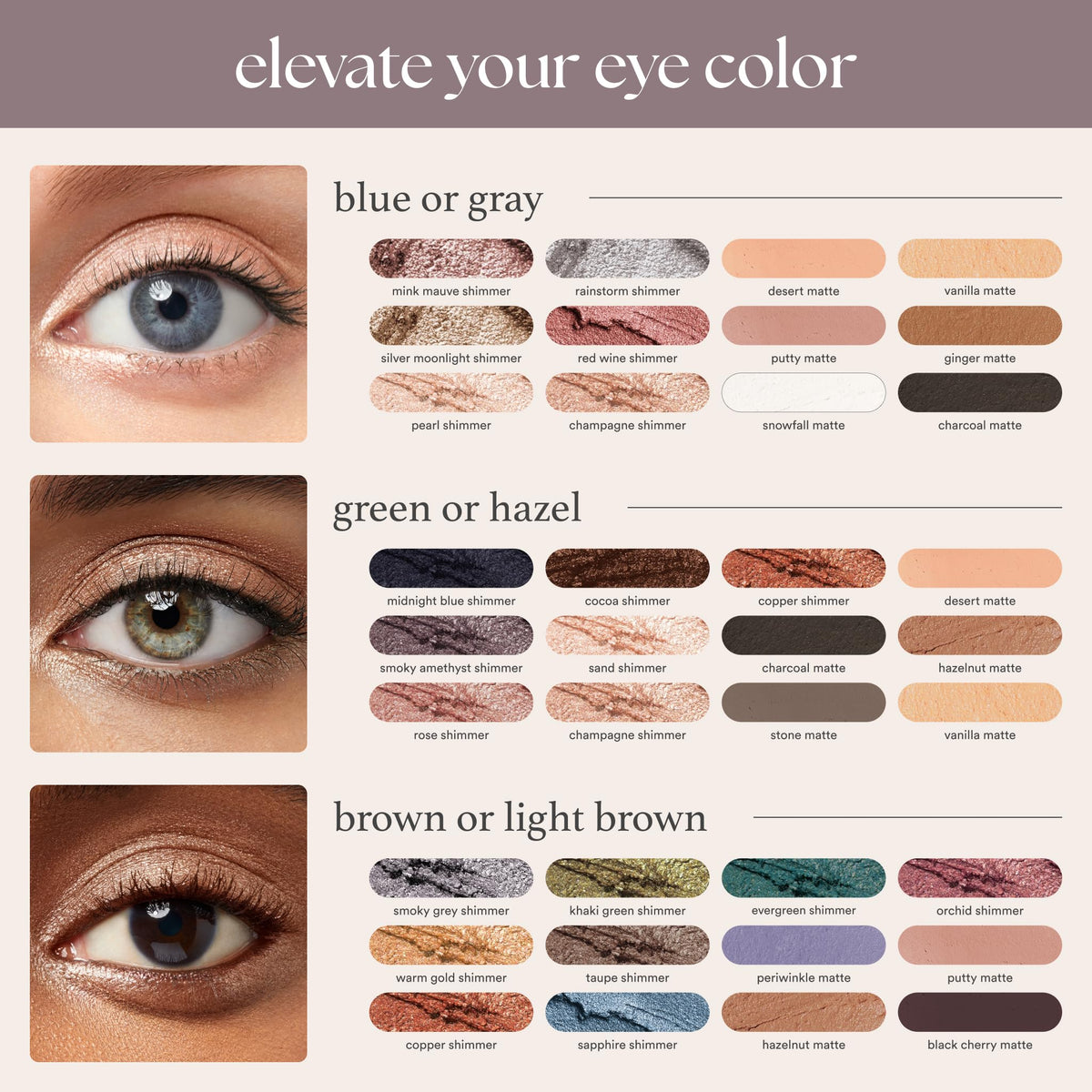 julep lifestyle morning routine showing fast, long-wear eye makeup