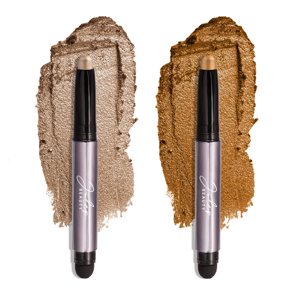 Julep front packaging showing both shimmer sticks and travel convenience