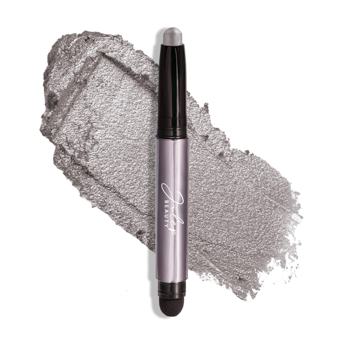 Julep front packaging showing Rainstorm Shimmer and benefit of travel-ready shimmer