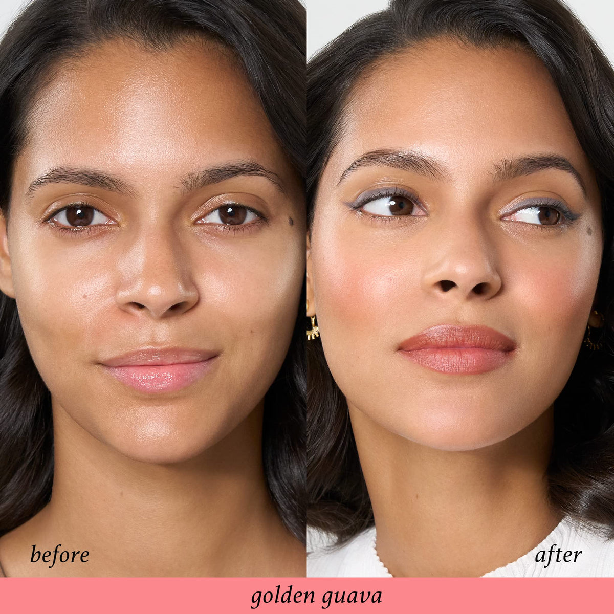 Julep lip application closeup showing coordinated lip color and smooth wear