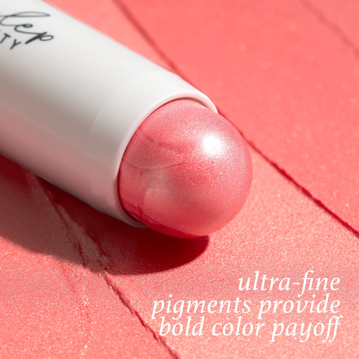 Julep texture swipe on arm demonstrating blendable color payoff and finish
