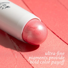 Julep texture swipe on arm demonstrating blendable color payoff and finish