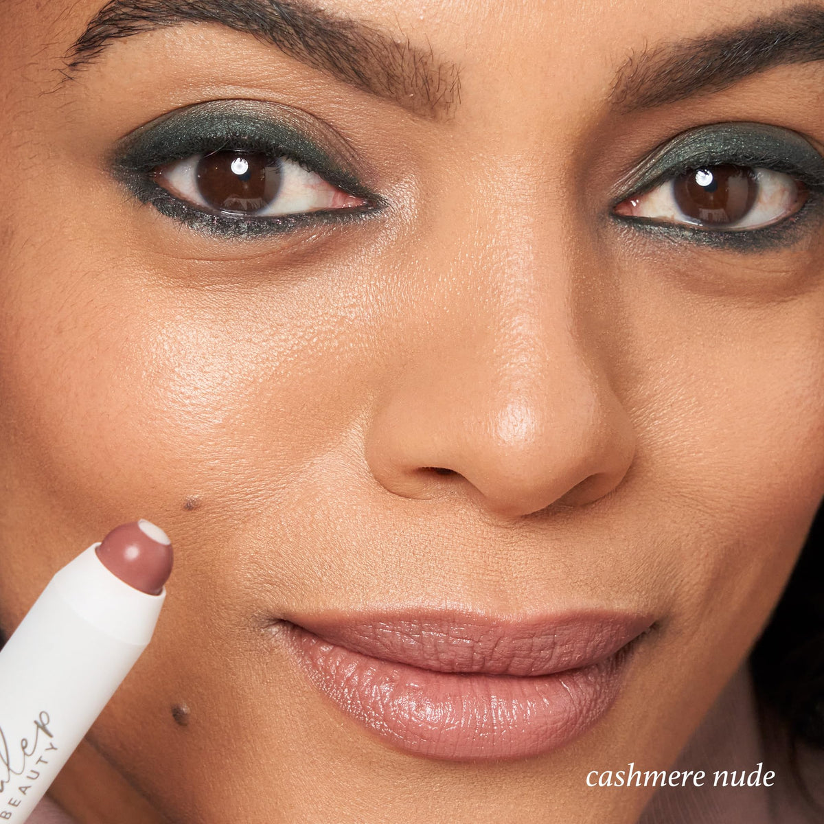 Julep product cross-section highlighting Vitamin E core for moisture
