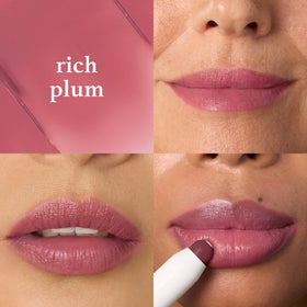 Julep balm open swivel with visible tinted bullet for easy application benefit