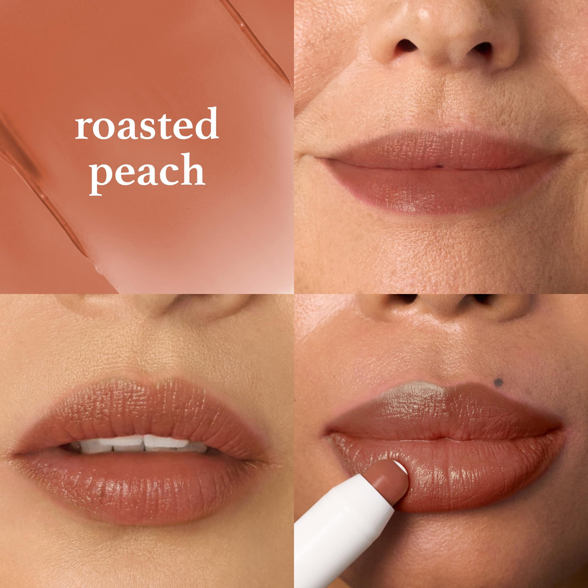 Julep open balm revealing hydrating Vitamin E core for deep moisture