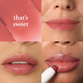 Julep balm texture close-up highlighting creamy pigment and hydration benefit