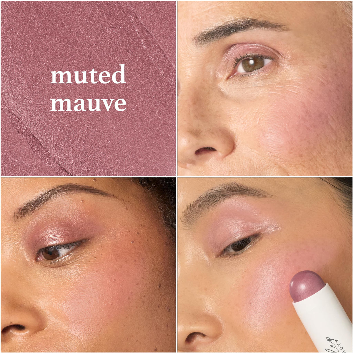 Julep close-up of stick texture showing creamy glide for easy fingertip blending