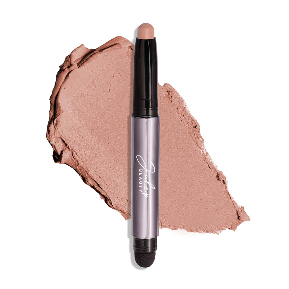 Julep front packaging shows compact stick for easy storage and travel